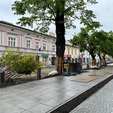 Przebudowa ul. Grunwaldzkiej [kwiecień 2024] - fot 16